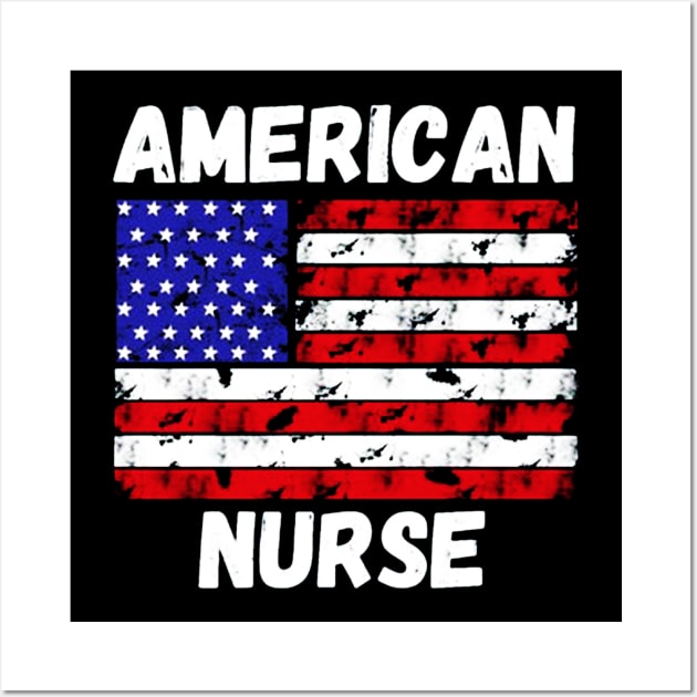 American nurse Wall Art by skgraphicart89